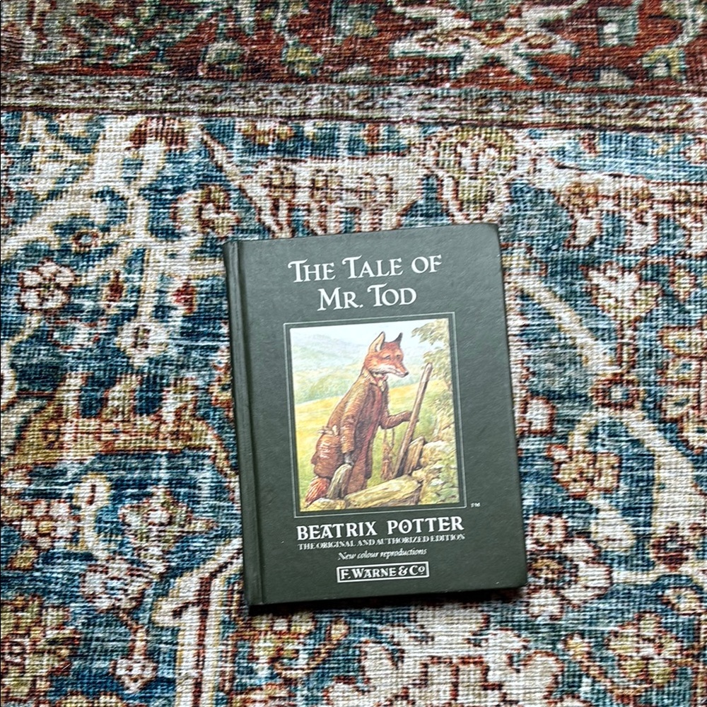 Beatrix Potter 'The Tale of Mr. Tod' Book